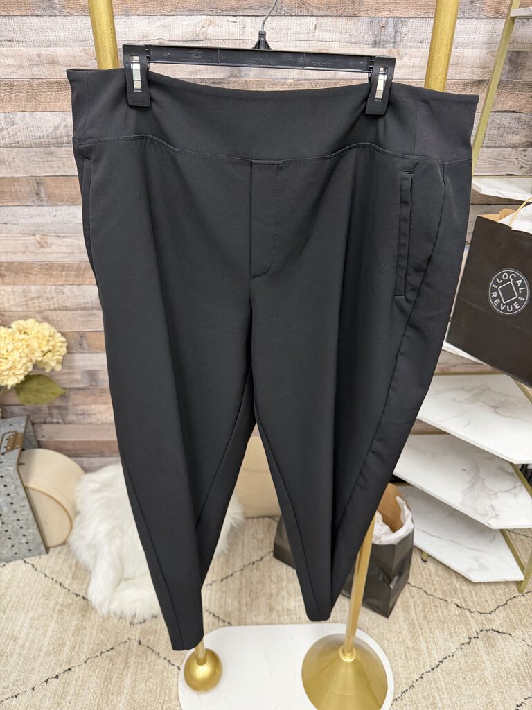 Athelta Black Straight Leg Pant