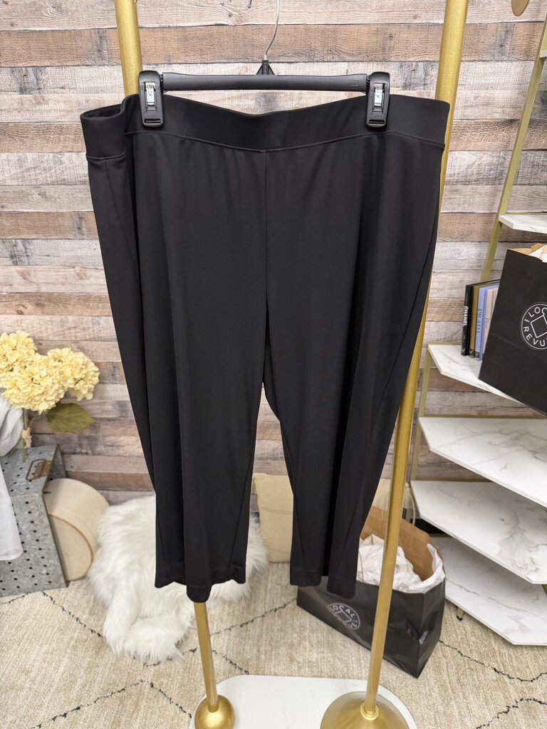 Talbots Black Cropped Pants