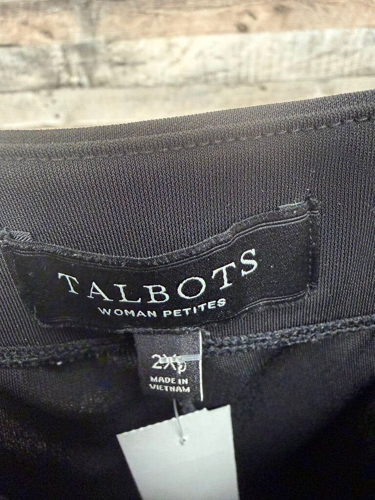 Talbots Black Cropped Pants