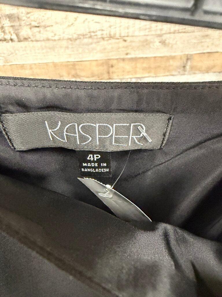 Kasper Black Pencil Skirt