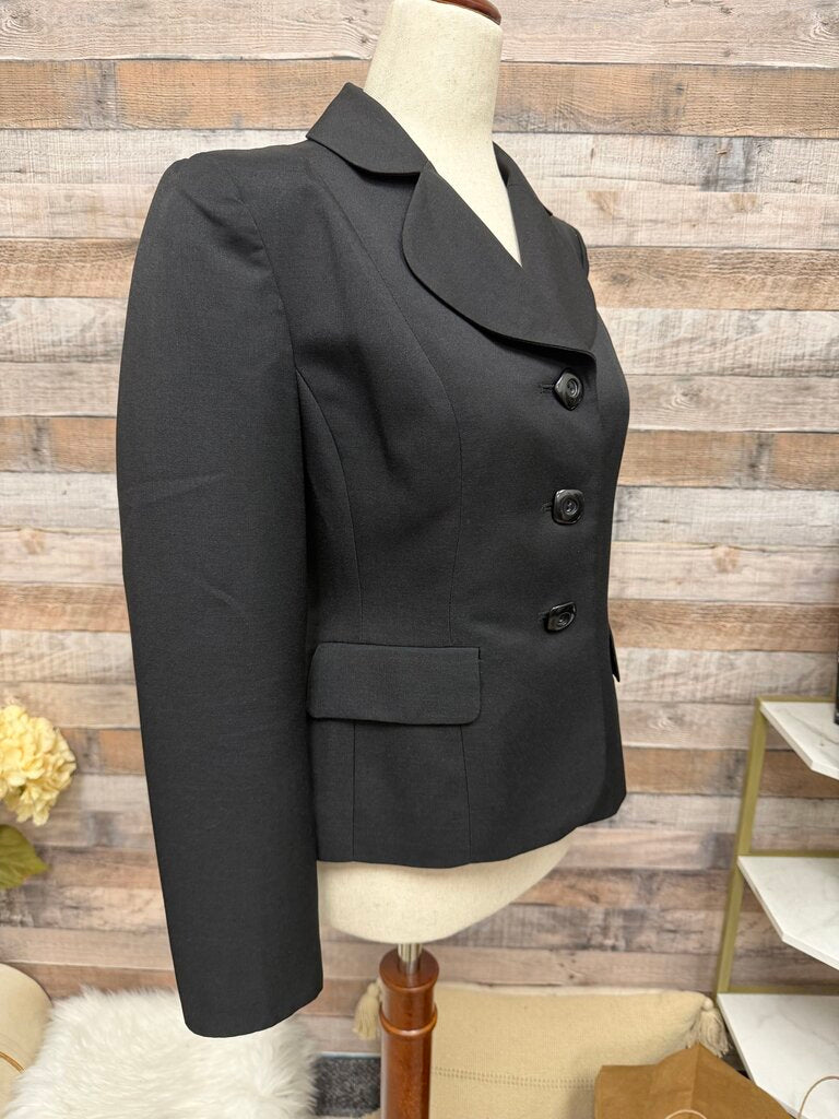 Kasper Black Cropped Blazer