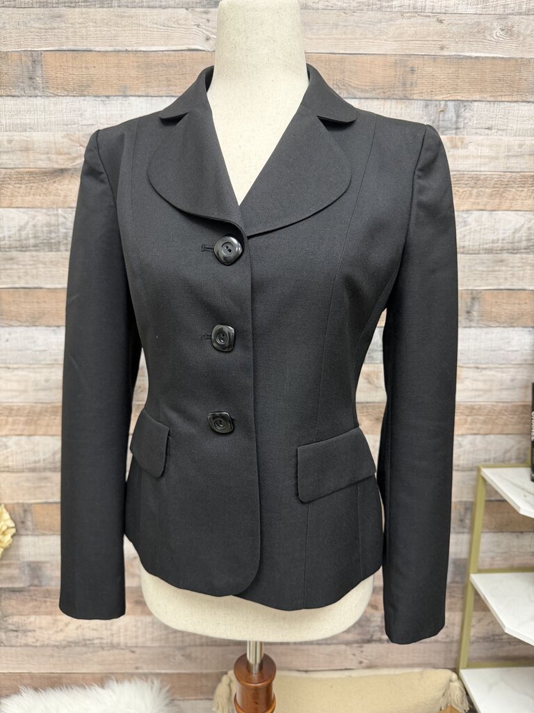 Kasper Black Cropped Blazer