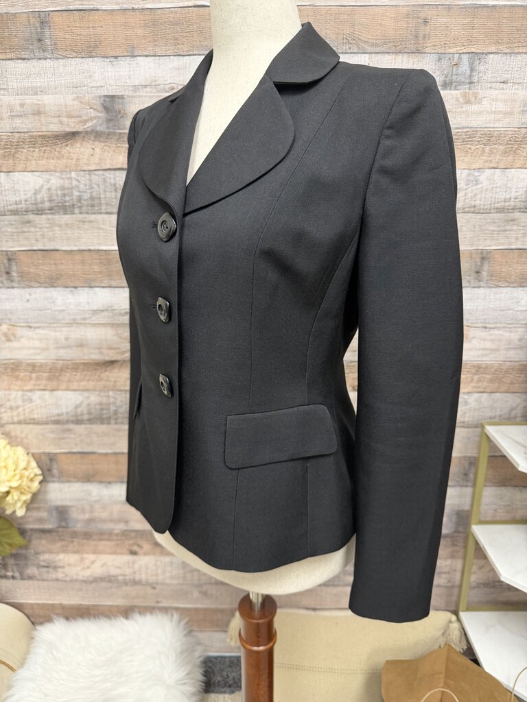 Kasper Black Cropped Blazer