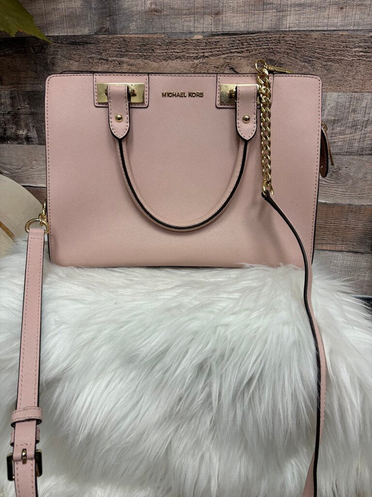 Michael Kors Pink w/Gold Hardware Versatile Bag