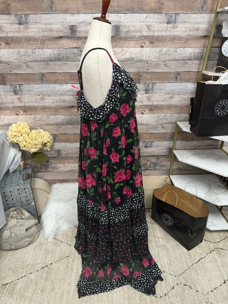 Torrid X Betsey Johnson Floral Ruffle Dress