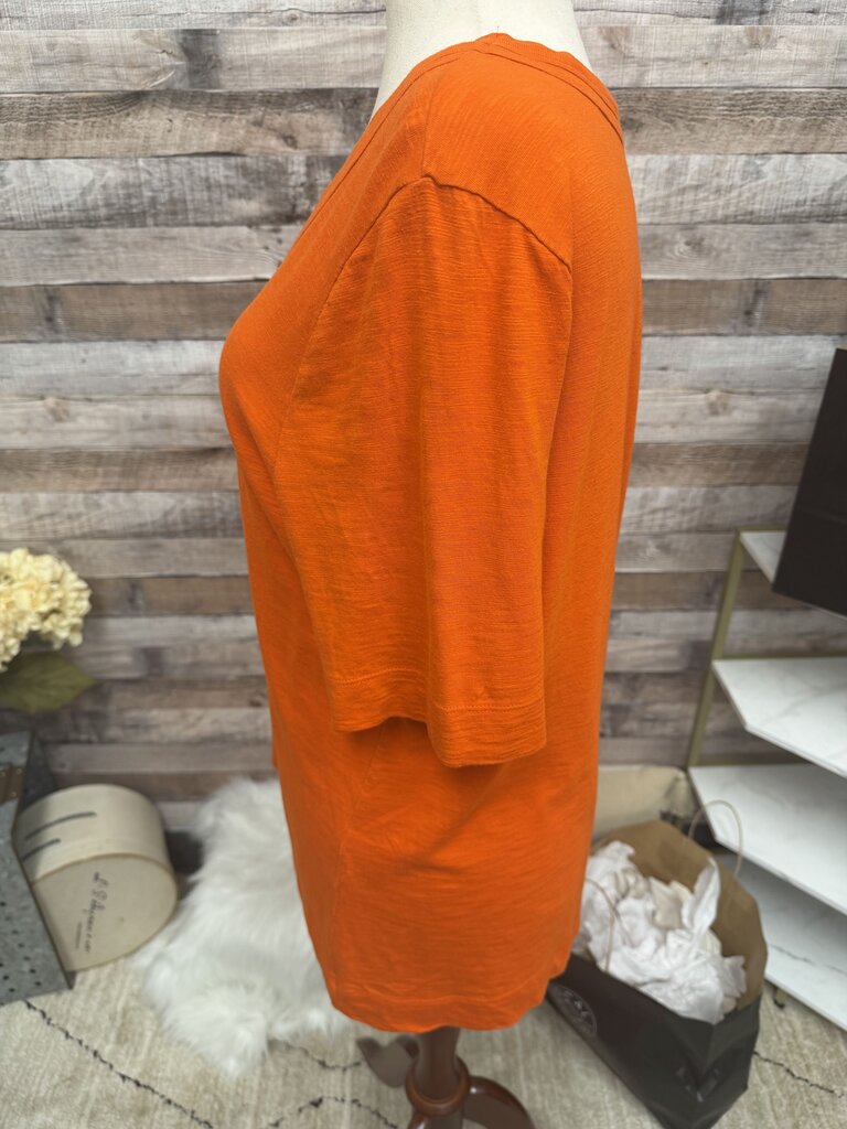 Chico's Orange Short Sleeve Tee