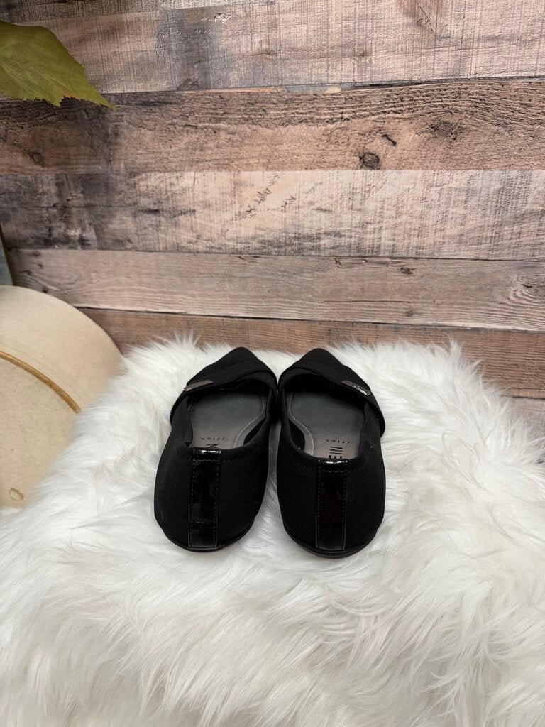 Anne Klein Fabric Pointed Toe Flats