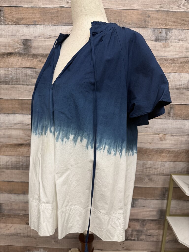 Apiece Apart Tie-Dye Print Short Sleeve Top