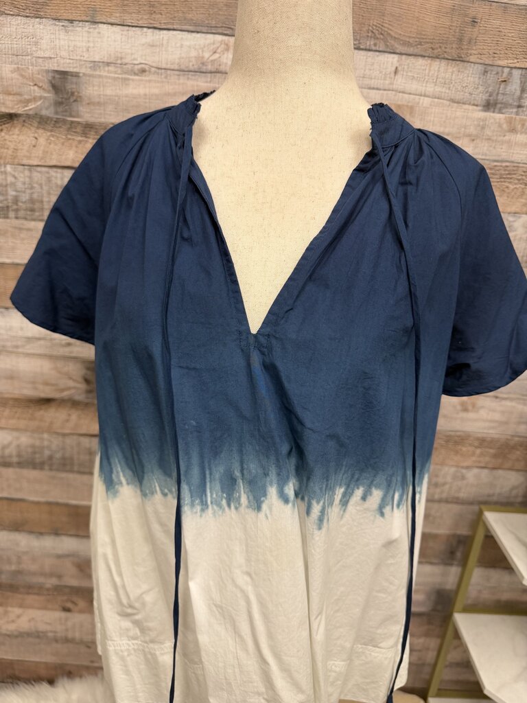 Apiece Apart Tie-Dye Print Short Sleeve Top