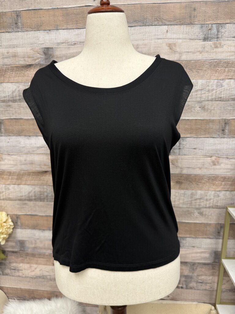 Feel The Peace By Terre Jacobs Black Cowl Top