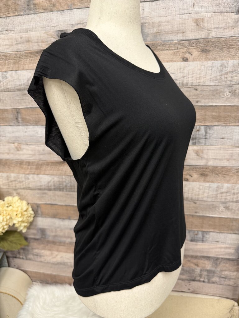 Feel The Peace By Terre Jacobs Black Cowl Top