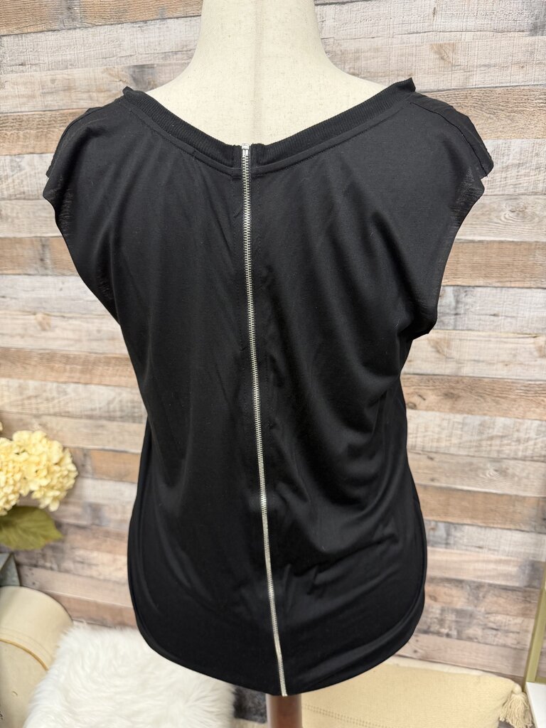 Feel The Peace By Terre Jacobs Black Cowl Top