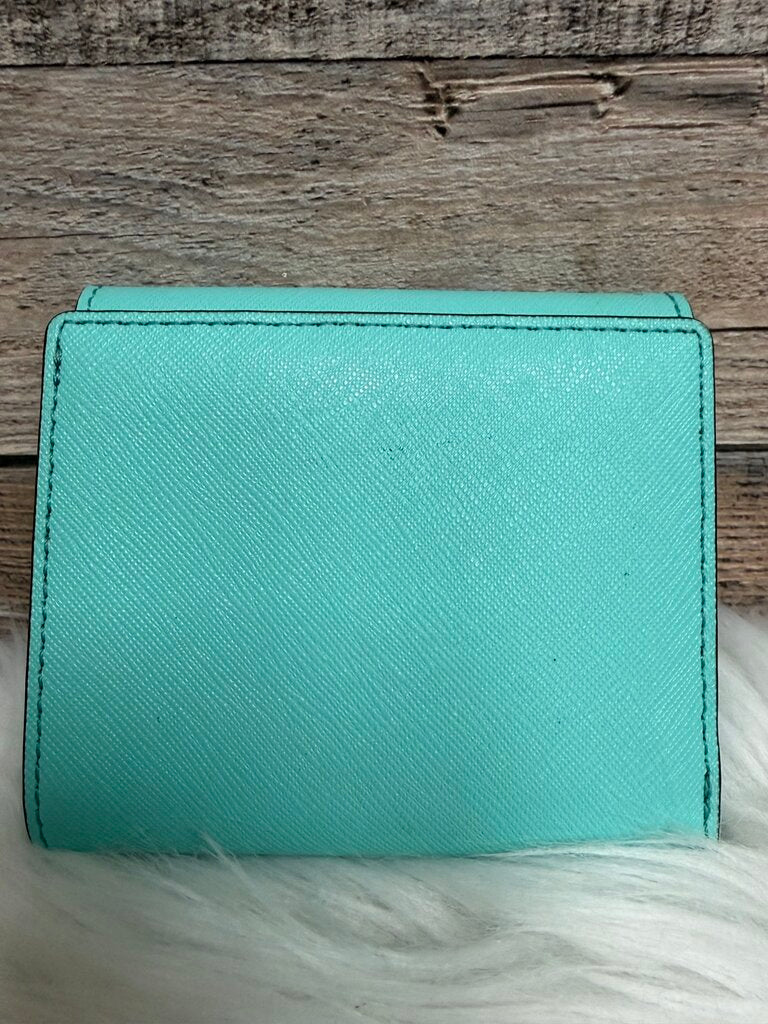 Kate SpadeTeal Leather Small Wallet