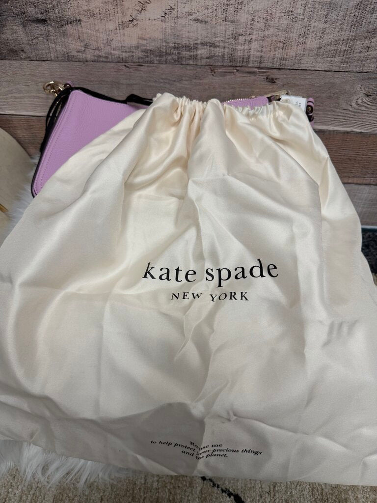 Kate Spade NY Pink Beaded Handle Crossbody