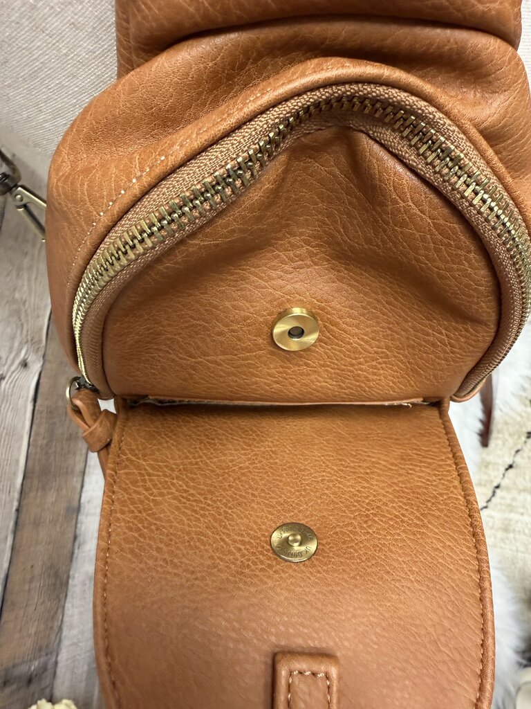 Urban Originals Brown Faux Leather Bag