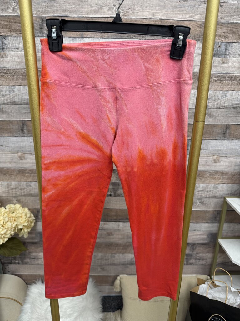 Hard Tail Forever Rend & Pink Tie-Dye Leggings