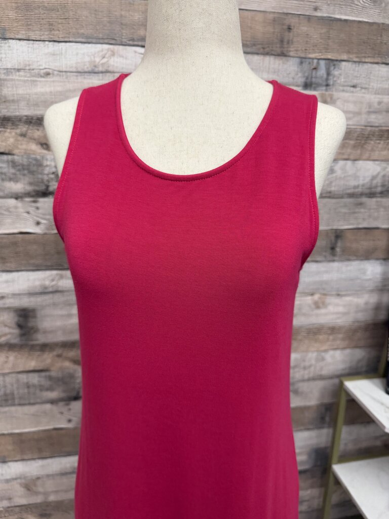 Splendid Brand Pink Knit Sleeveless Tank Dress