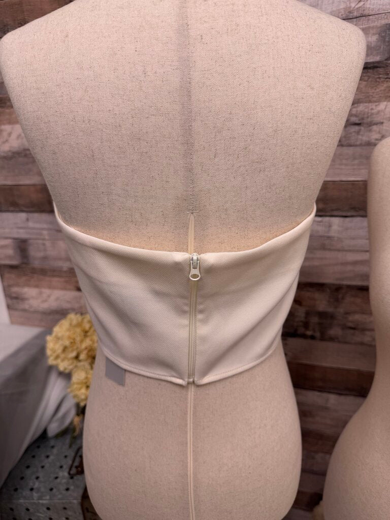 Sincerely Jules Cream Crop Top