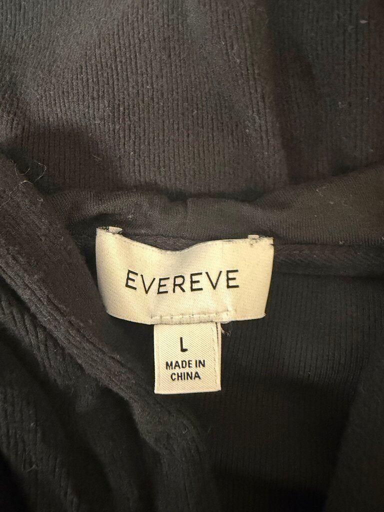 Evereve Black Sleeveless Hoodie