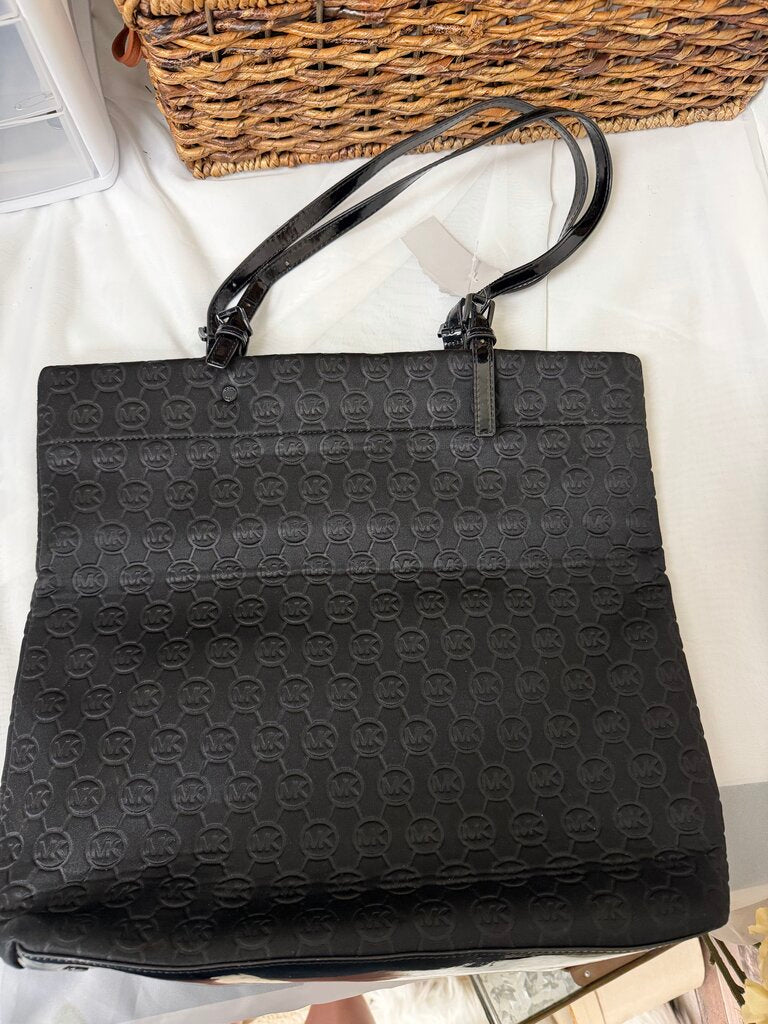 Michael Kors Black Canvas Tote