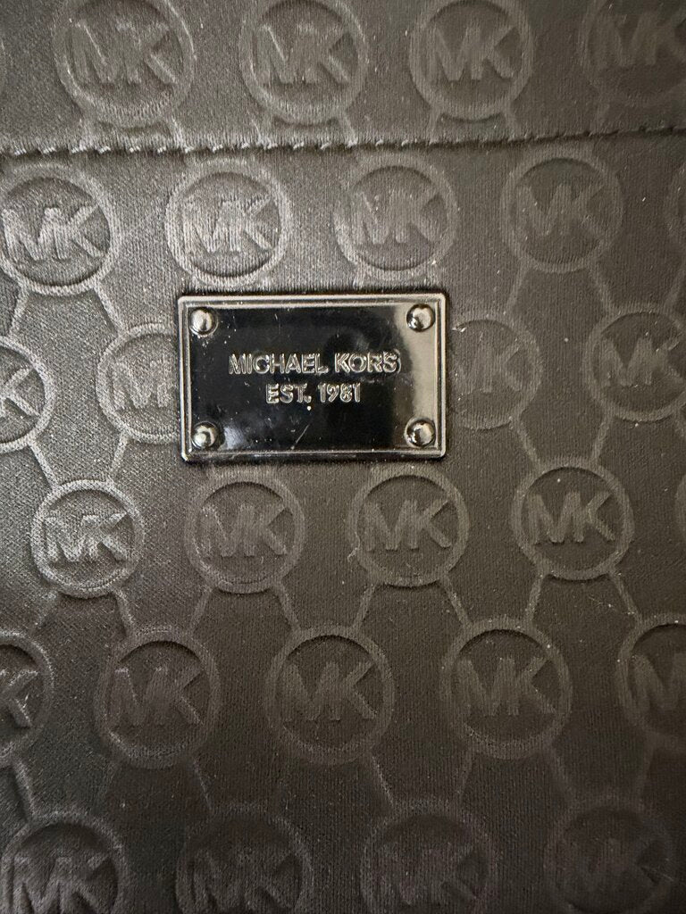 Michael Kors Black Canvas Tote