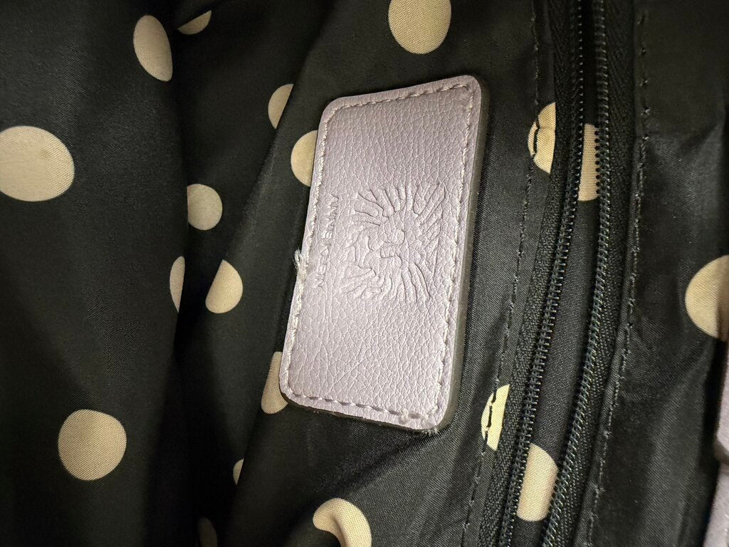 Anne Klein Leo Legacy Lavender Tote Handbag Made Of Vegan Leather