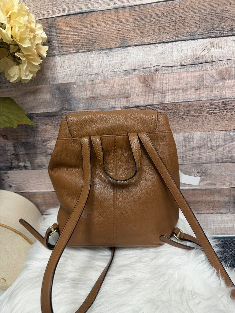Coach Tan Leather Park Backpack
