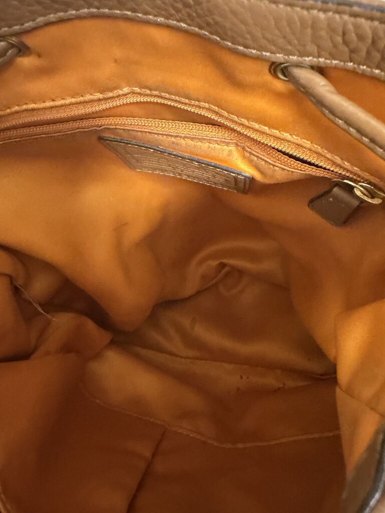 Coach Tan Leather Park Backpack