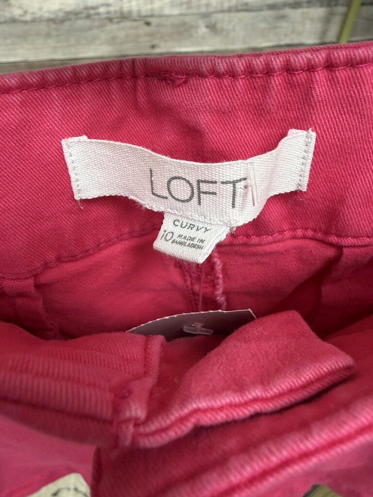 J.Crew Pink City Fit Style Chino Shorts