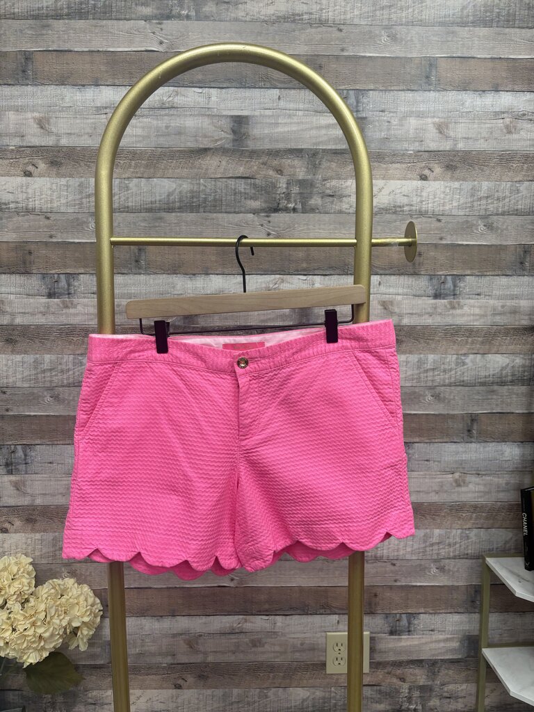 Lilly Pulitzer Pink Textured Shorts