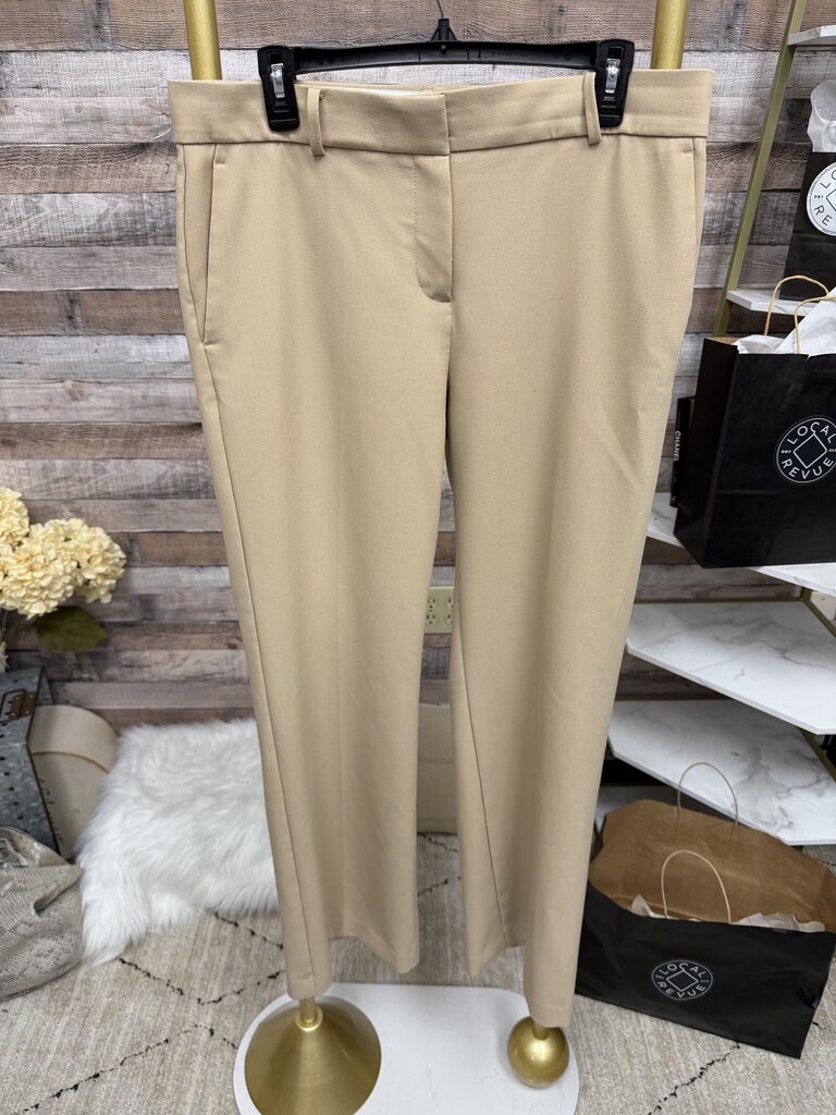 Ann Taylor Tan Straight Leg Dress Pants