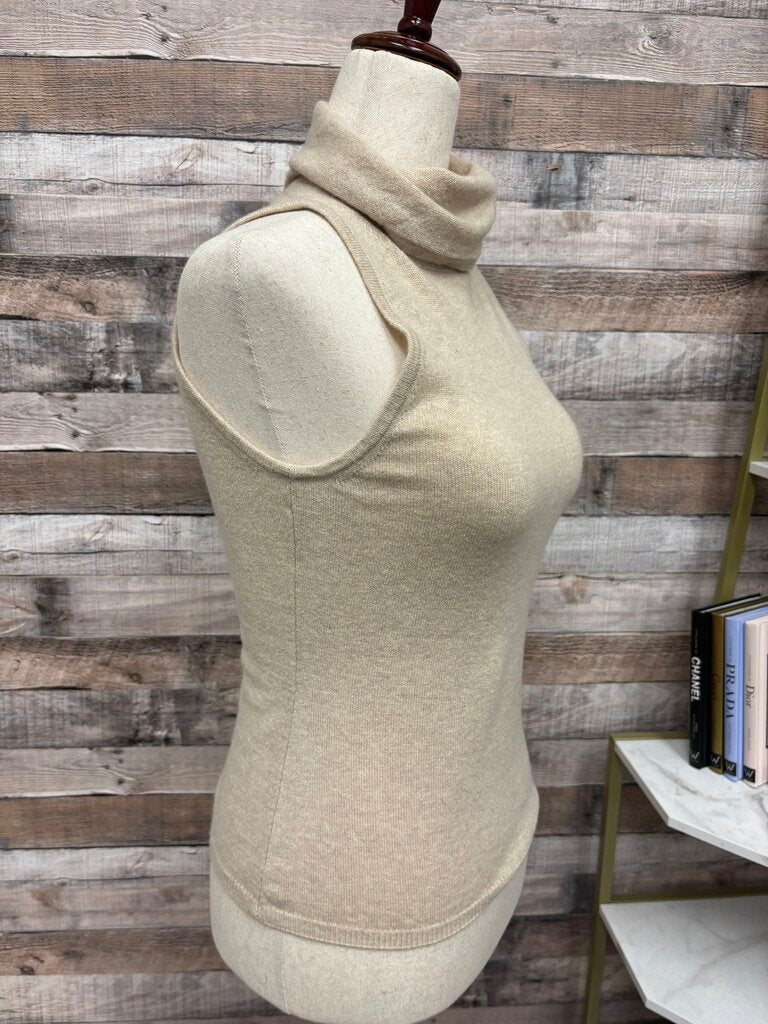 NWT Reformation Tan Sleeveless Knit Top