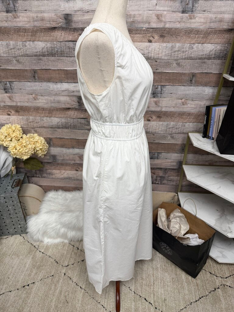 Rails White One Shoulder Midi Dress