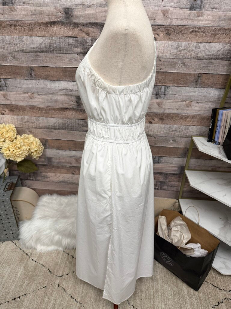 Rails White One Shoulder Midi Dress