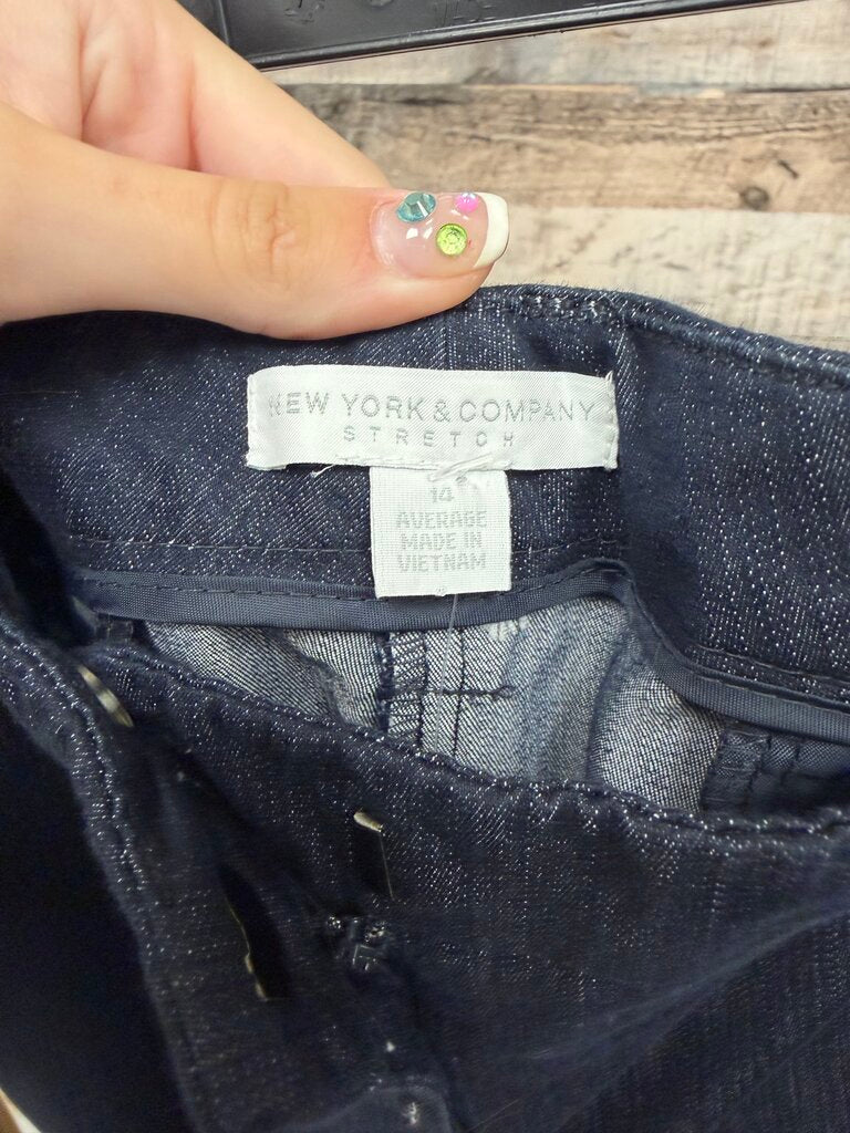 New York & Company Black High Rise Jeans