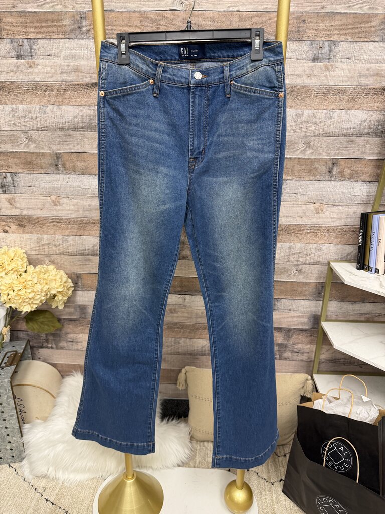 Gap Medium Wash Flare Jeans
