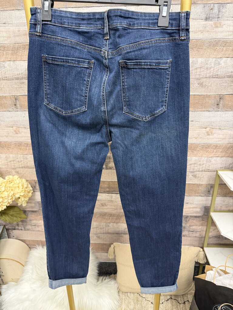 Buffalo David Bitton Dark Wash High Rise Skinny Jeans