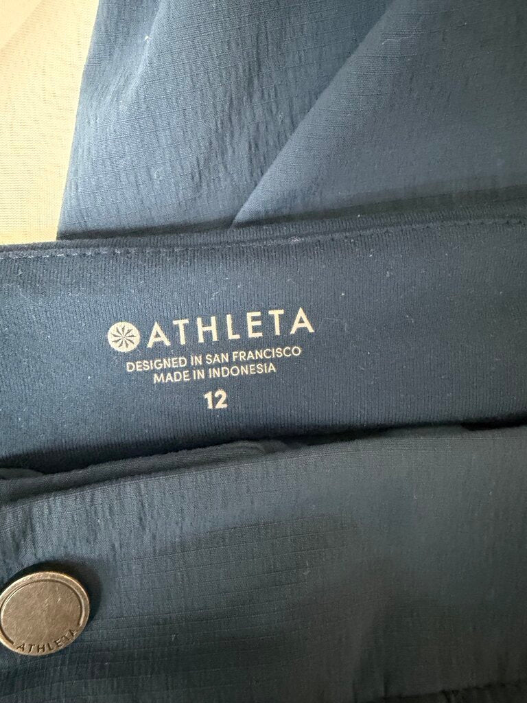 Athleta Navy Athletic Joggers