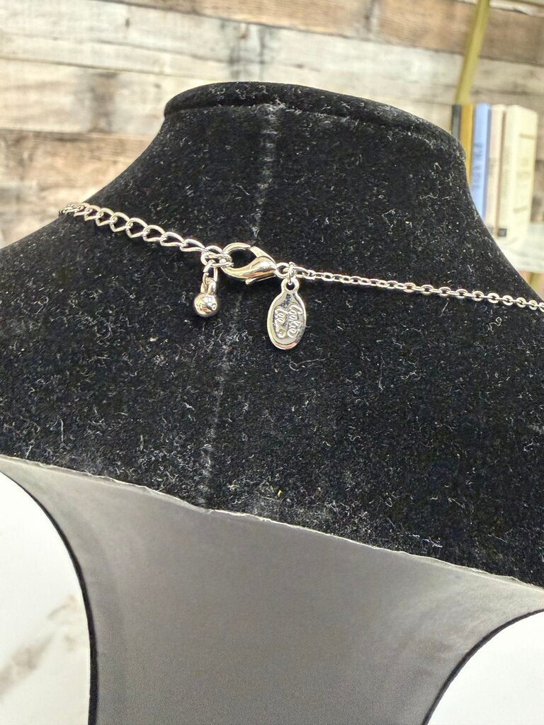 Sterling Silver Open Circle Pendant Necklace N/A Silver N/A women NECKLACE - JEWELRY