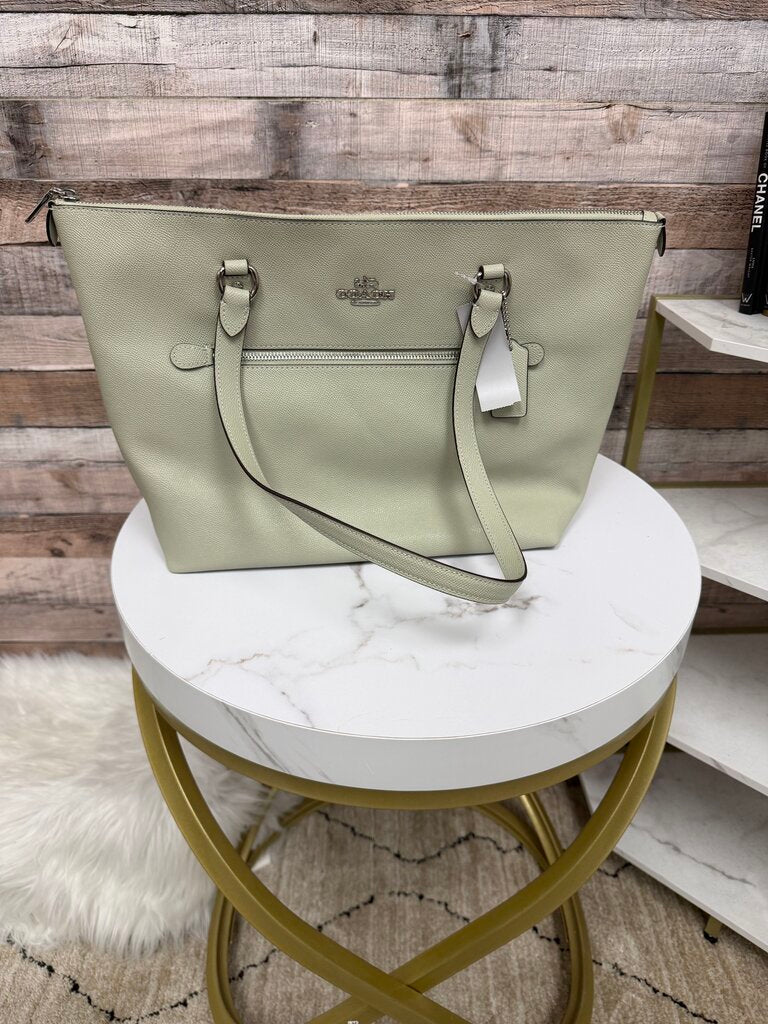 Coach Sage Crossgrain Gallery Tote Bag