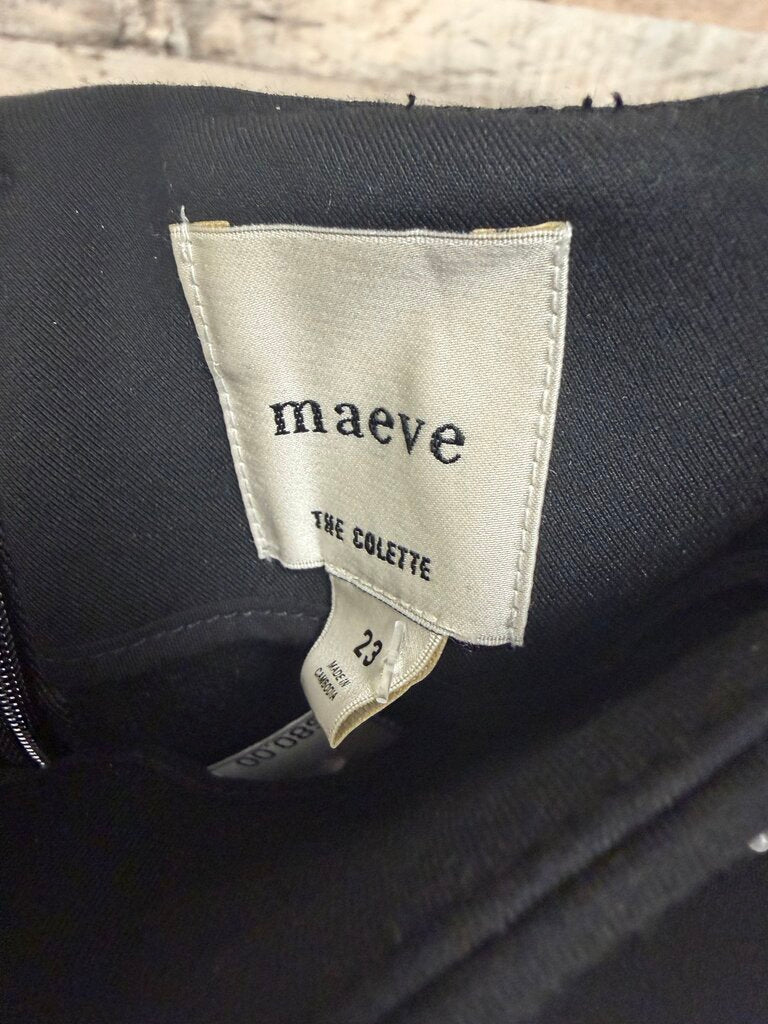 Maeve The Colette Embellished Pocket Pants