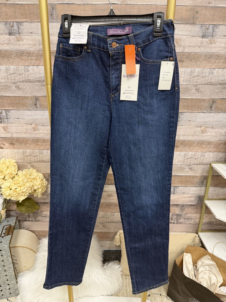 NWT Gloria Vanderbilt Dark Wash Denim Jeans