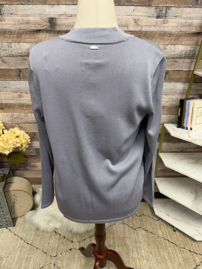 NWT Anne Klein Malibu Lavender Knit Cardigan