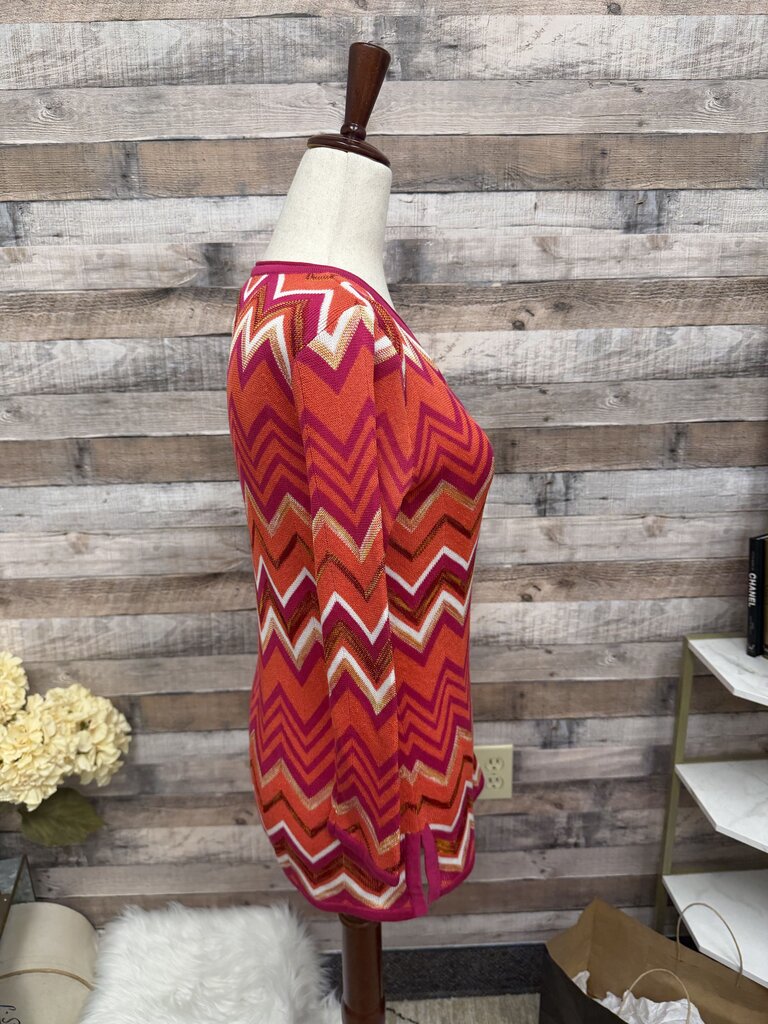 Jones New York Signature Zig Zag Sweater