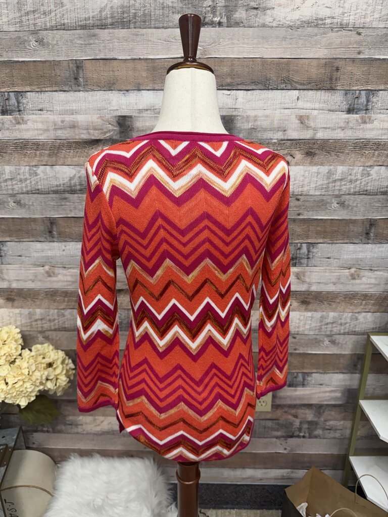 Jones New York Signature Zig Zag Sweater