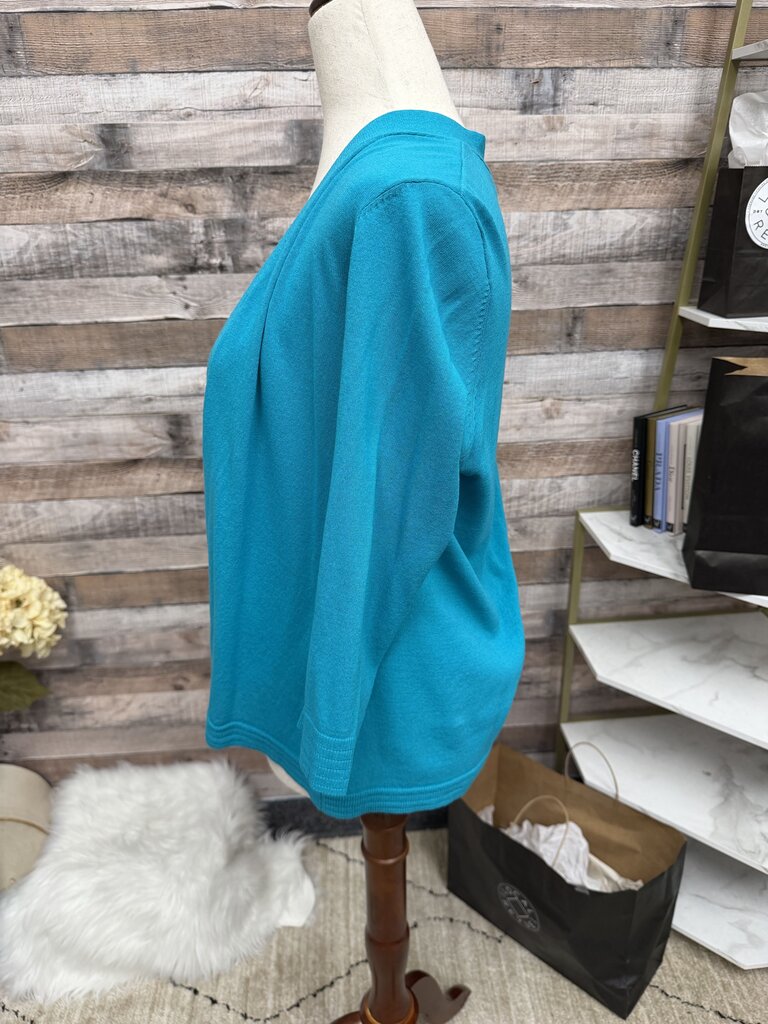 NWT Chico's Open Front 3/4 Sleeve Cardigan