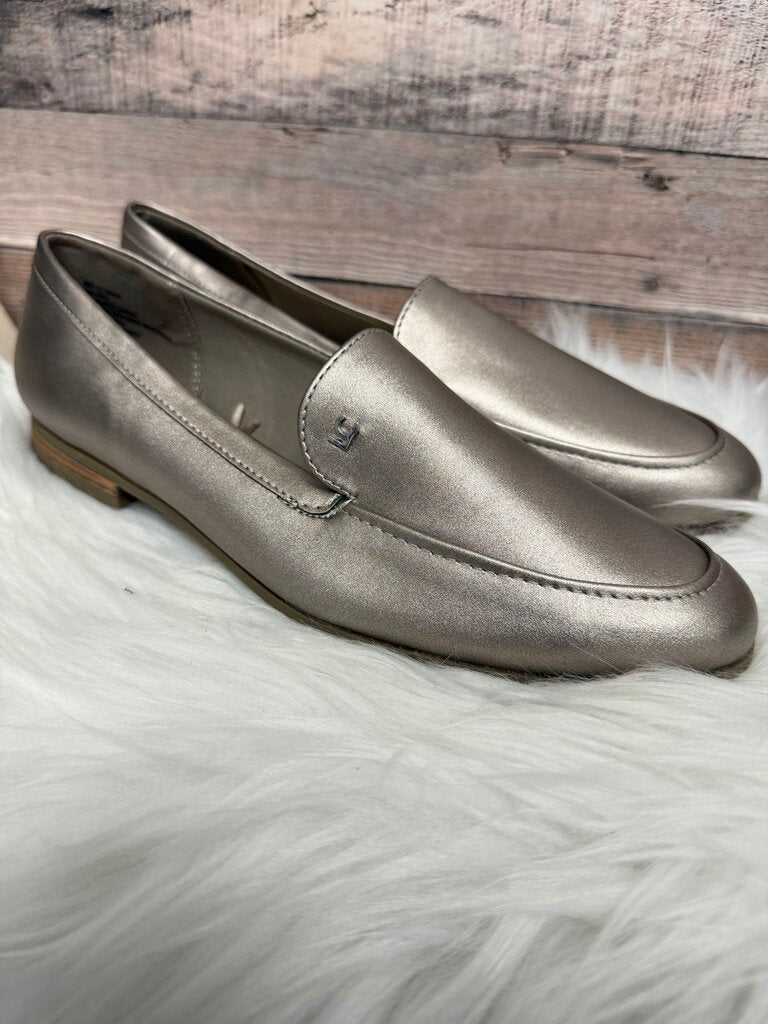 Liz Claiborne Metallic Slip-On Loafers