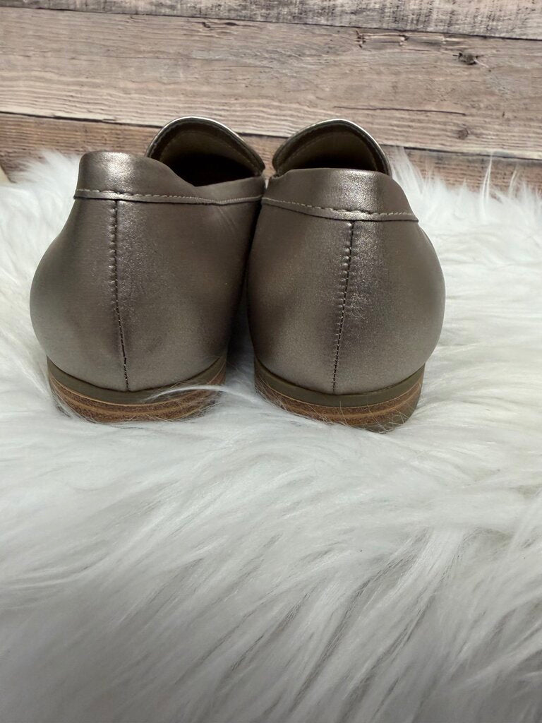 Liz Claiborne Metallic Slip-On Loafers