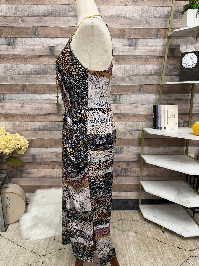 BCBGeneration Mixed Animal Print Maxi Dress
