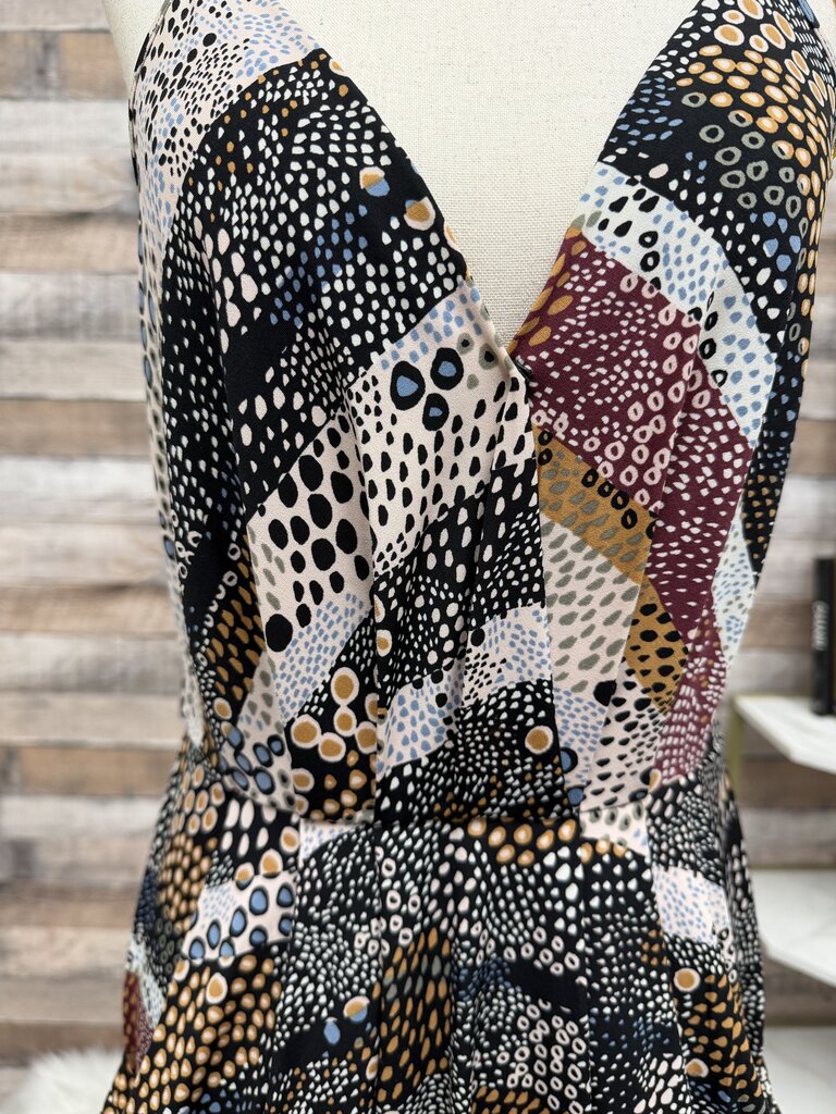 BCBGeneration Mixed Animal Print Maxi Dress